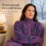 Collarhold – Oversized Cardigan With A Collar That Holds Its Shape