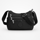 Pockela – Lightweight Nylon Crossbody Bag with 6 Pockets