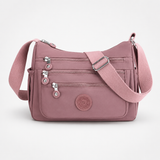 Pockela – Lightweight Nylon Crossbody Bag with 6 Pockets