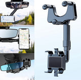 SwivelView - Rotating Car Phone Holder for Safe Navigation