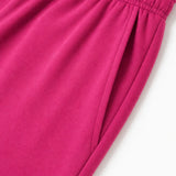 Lounella – Women's Pintucked Lounge Set with Wide-Leg Pants and Pockets