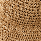 Maeyra – Packable Crocheted Straw Sun Hat with Bow for Women