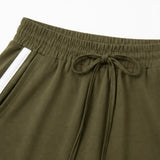 Wearbella – Drawstring Two Piece Skirt Set with Side Stripe and Pockets