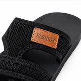 Breezely – Breathable Mesh Slide Sandals for Wide Feet, Open Toe Comfort