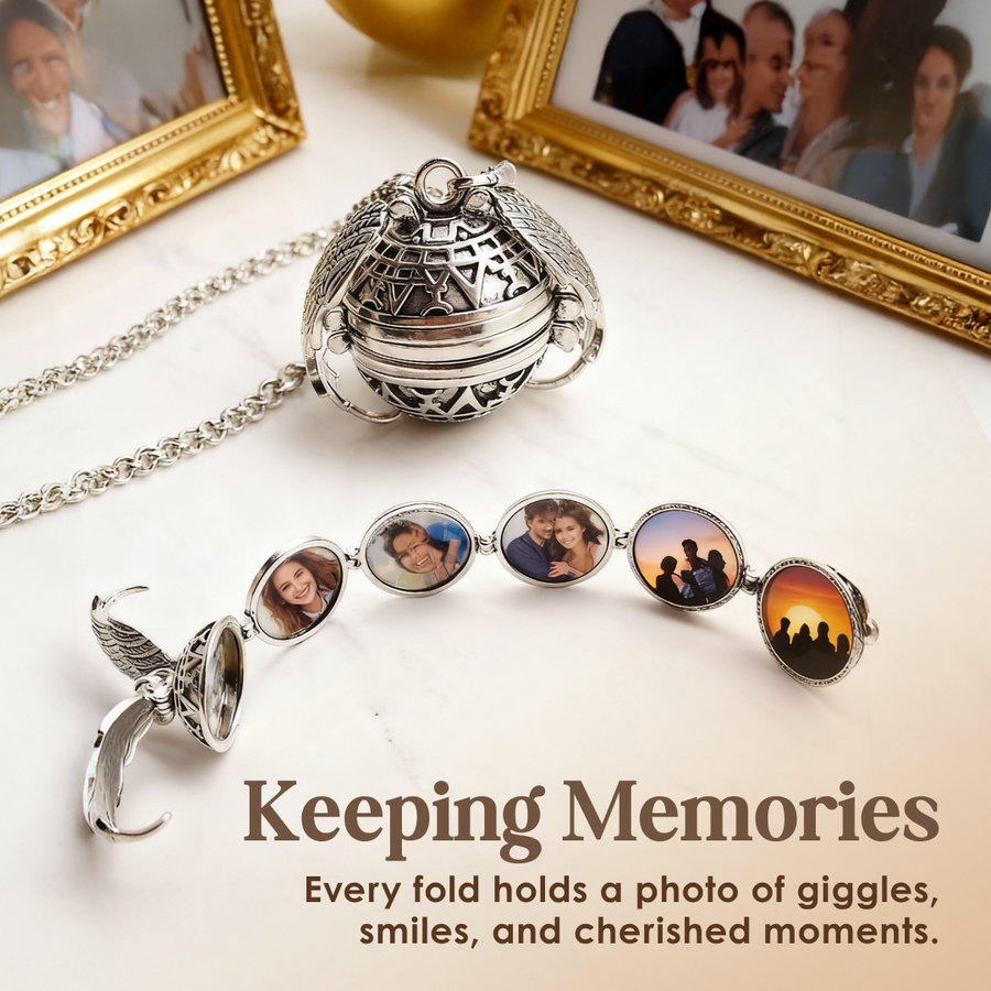 Lunelle - Foldable Photo Pendant Necklace