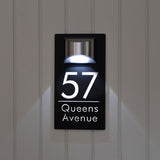 Havenlit - Personalized Solar LED Door Plaque