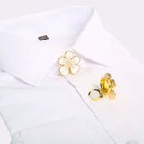 Petaline - Silk Flower Shirt Pin