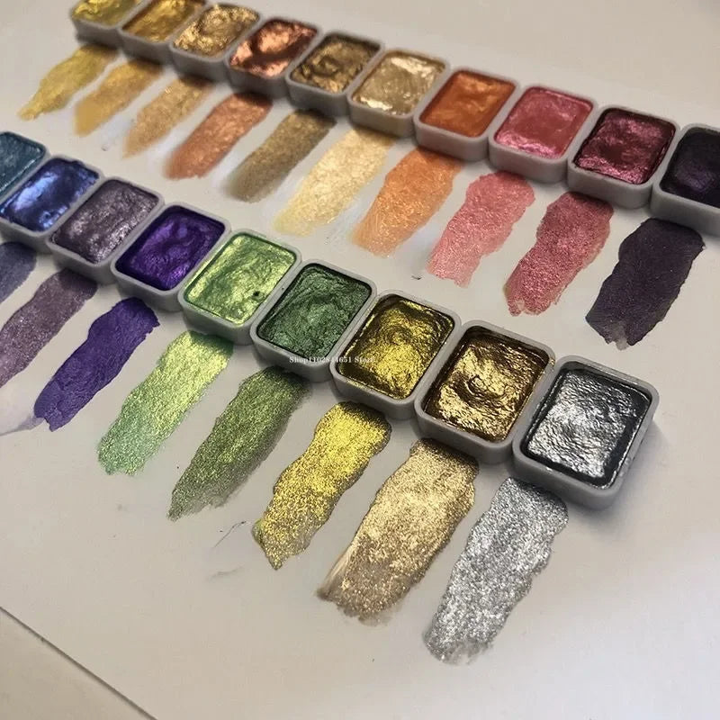 Artisyn - Iridescent Watercolor Paint Set