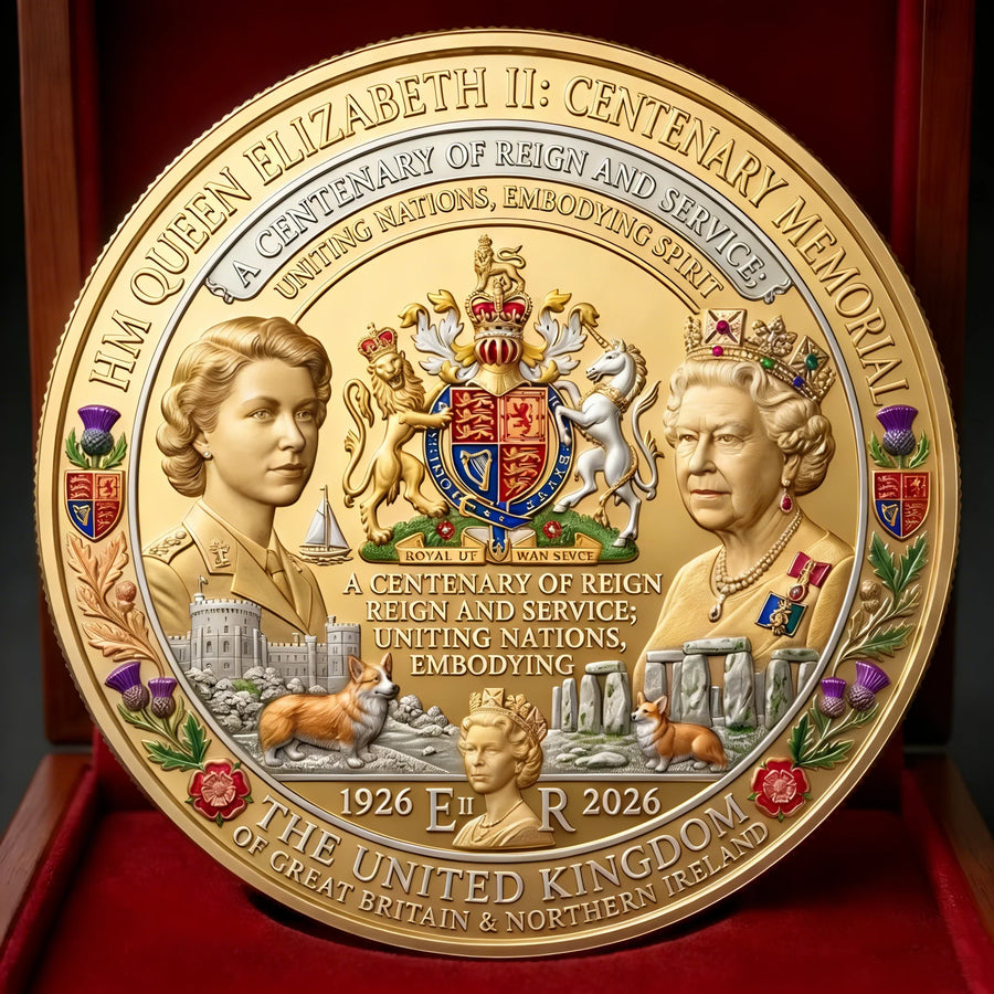 Regalis – Dual-Portrait Centenary Memorial Coin