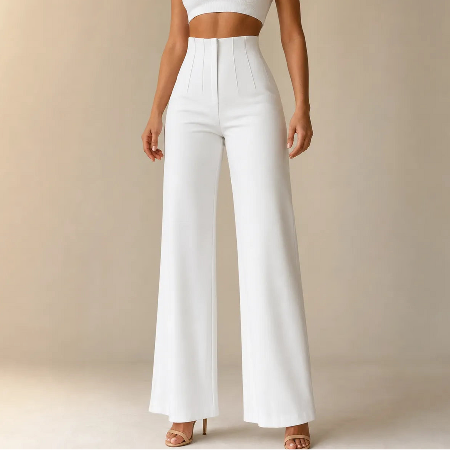 Velora – High-Waist Wide-Leg Pants for Women