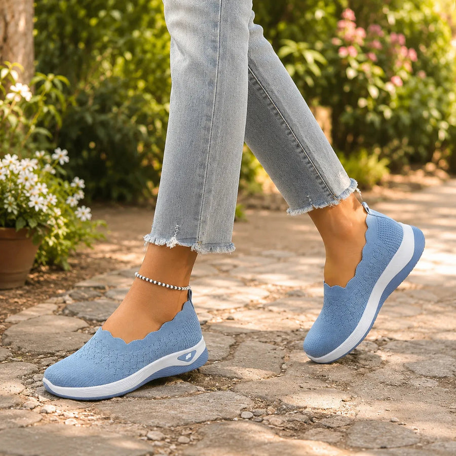 Wavella – Lightweight Slip-On Walking Shoes for Women