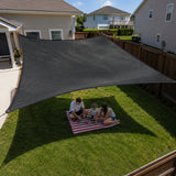 Shadehaven – HDPE Garden Shade Sail, UV-Blocking Mesh Canopy for Patio, Yard & Pergola