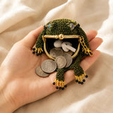 Ribbita – Beaded Frog Coin Purse