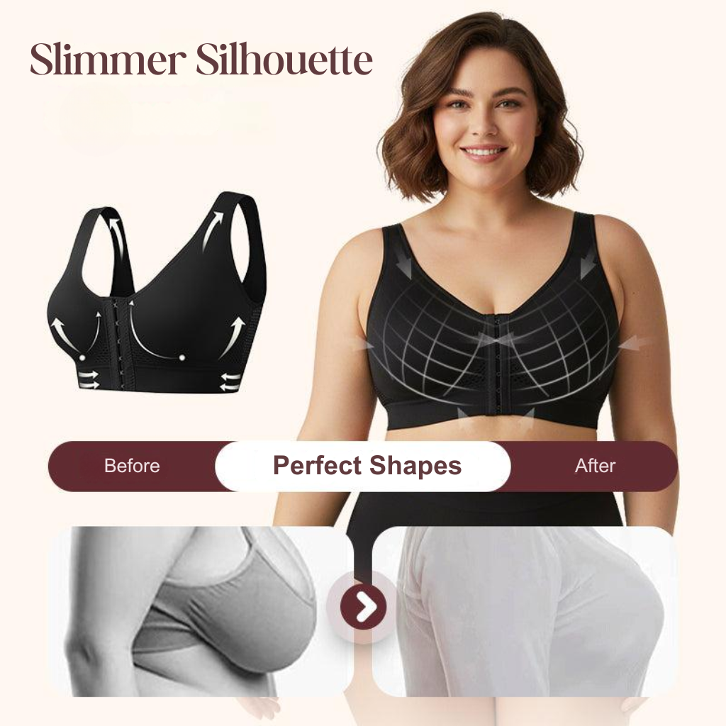 Veluna - Women's Wireless Front Closure Bra