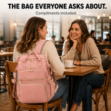 Carryla – Insulated Backpack with Lunch Box, Laptop Sleeve, Waterproof Oxford