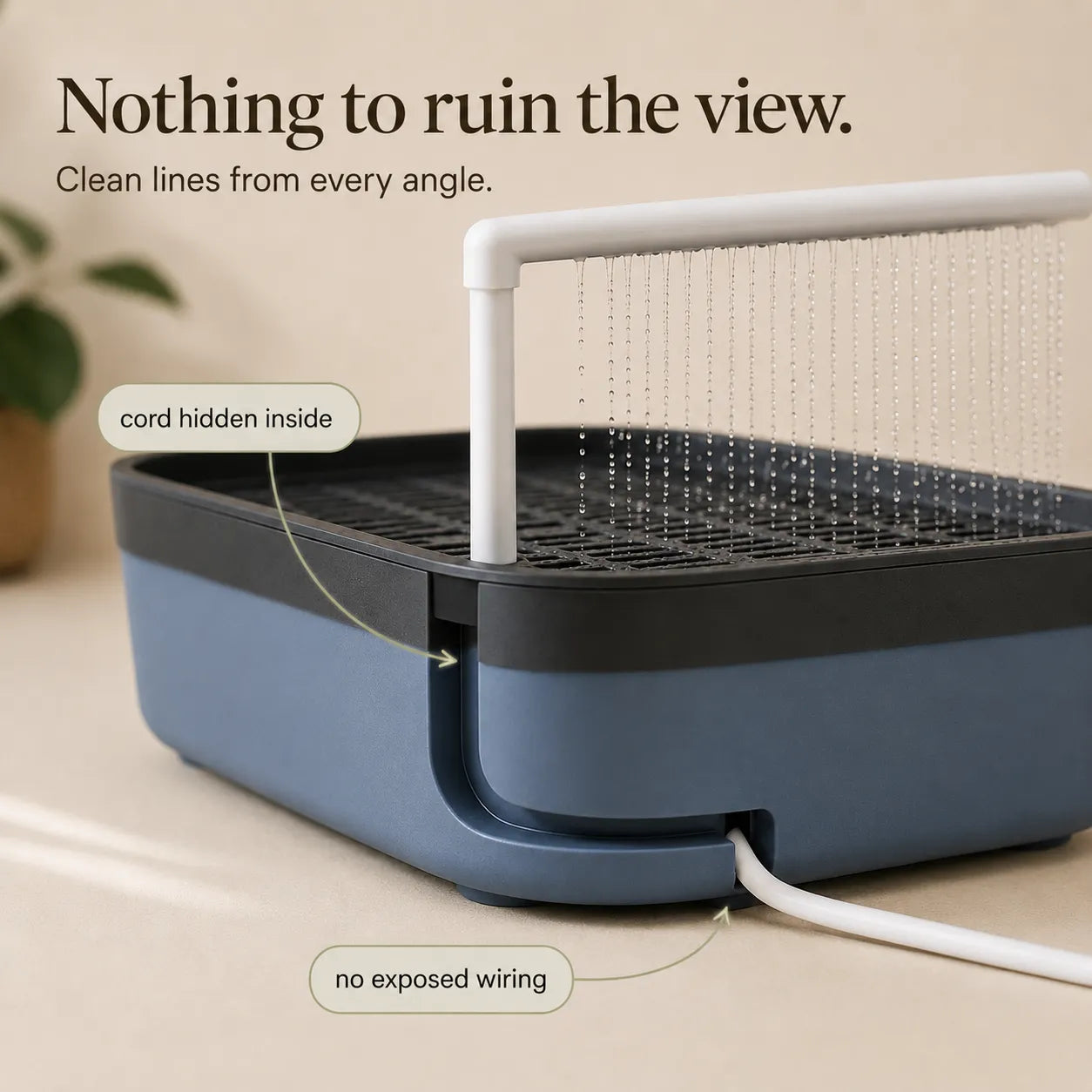 Pluvia – Electric Bird Bath with Rain Shower and Soaking Bowl