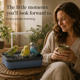 Pluvia – Electric Bird Bath with Rain Shower and Soaking Bowl