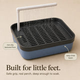 Pluvia – Electric Bird Bath with Rain Shower and Soaking Bowl
