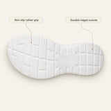 Aurelle – Knit Platform Sandals with Cushioned Sole and Slingback