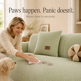 Pawtect – Non Slip Sofa Cover for Pets, Anti Slip Couch Protector, Plush Sectional Cover