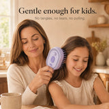 Velura – Self-Cleaning Scalp Massager Brush with Mist Spray Tank