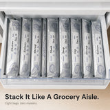 Freshlock – Reusable freezer storage bags with label panel, 10 pack