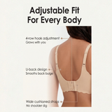 Veluna – Women's Deep V Wireless Lift Bra