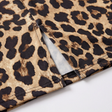 Luxora – Leopard Print Midi Dress