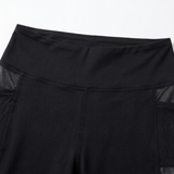 Luxefit – High Waisted Mesh Leggings with Hidden Pocket