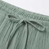 Selora – Women's Crinkle Capri Pants
