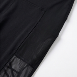 Luxefit – High Waisted Mesh Leggings with Hidden Pocket