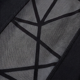 Luxefit – High Waisted Mesh Leggings with Hidden Pocket