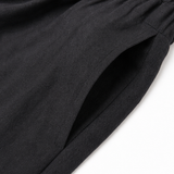 Solivia – Tulip Hem Cropped Wide Leg Pants with Pockets