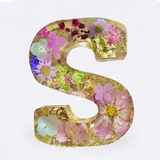 Florenza – Personalized Floral Resin Letter Light