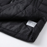 Covara – Long Quilted Puffer Vest with Hood