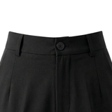 Elara – Women's High-Waisted Wide-Leg Suit Trousers