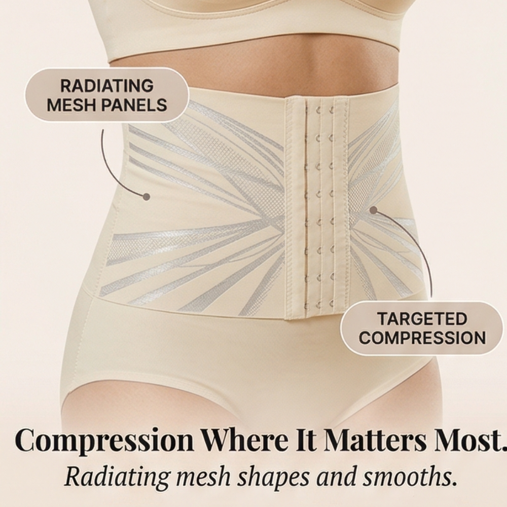Veluna – Adjustable High Waist Tummy Control Panty