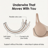Veluna – Women's Full Coverage Cooling Minimizer Bra