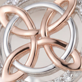 Keltara Two Tone Celtic Protection Ring