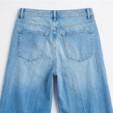 Veluna – Women's Soft Denim-Look Pajama Set