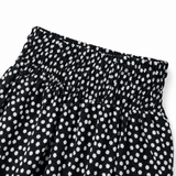 Velura – Smocked High-Waist Wide-Leg Floral Pants