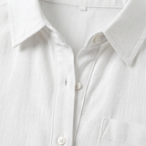 Solaire – Women's breathable cotton button up shirt