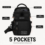 Cargolo – Adjustable Chest Sling Bag Multi-Pockets