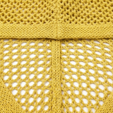 Delyne – Women's Open-Knit Hooded Pullover
