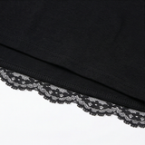 Lacelle – Women's Sheer Floral Lace Sleeve Top