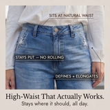 Luvenza – Women's Vintage Wide-Leg Flare Jeans