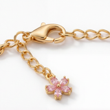 Florelle – Crystal Flower Vine Bracelet