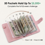 Savora – 50-Pocket Savings Challenge Binder