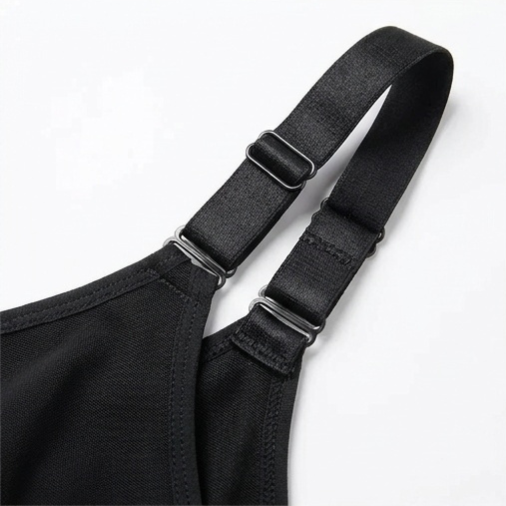 Sculptessa – Zip-Up Tummy Control Shapewear Bodysuit