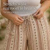 Wearbella – Retro Printed Wide-Leg Summer Shorts for Women